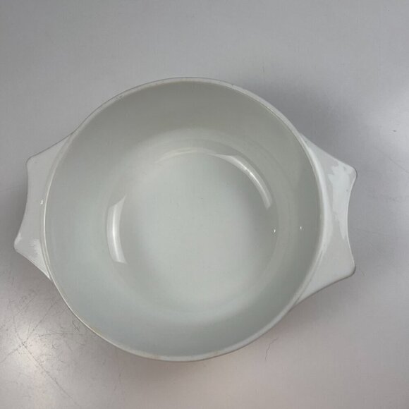 Pyrex casserole round dish with lid Pink Wild flower pattern glass cookware dish - Picture 7 of 13